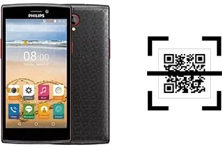 ¿Cómo leer códigos QR en un Philips S337?