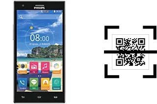 ¿Cómo leer códigos QR en un Philips S616?