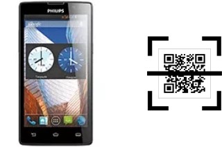 ¿Cómo leer códigos QR en un Philips W3500?