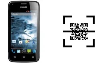 ¿Cómo leer códigos QR en un Philips W3568?