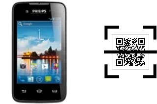 ¿Cómo leer códigos QR en un Philips W5510?