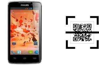 ¿Cómo leer códigos QR en un Philips W732?