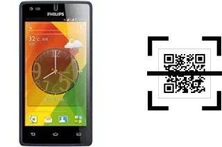 ¿Cómo leer códigos QR en un Philips W737?