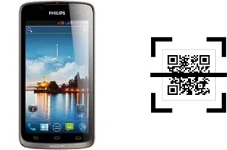 ¿Cómo leer códigos QR en un Philips W832?