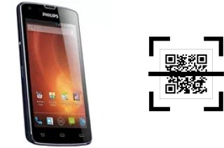 ¿Cómo leer códigos QR en un Philips W8510?