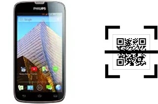 ¿Cómo leer códigos QR en un Philips W8555?