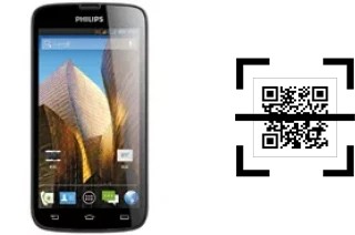 ¿Cómo leer códigos QR en un Philips W8560?