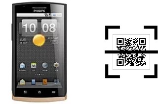 ¿Cómo leer códigos QR en un Philips W920?