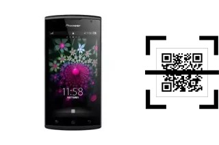 ¿Cómo leer códigos QR en un Pioneer P80w?