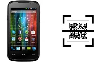 ¿Cómo leer códigos QR en un Prestigio MultiPhone 3400 Duo?