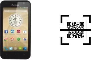 ¿Cómo leer códigos QR en un Prestigio MultiPhone 3450 DUO?