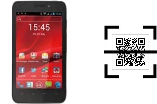 ¿Cómo leer códigos QR en un Prestigio MultiPhone 4300 Duo?