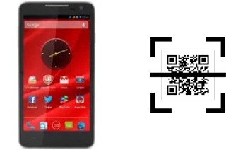 ¿Cómo leer códigos QR en un Prestigio MultiPhone 5044 Duo?