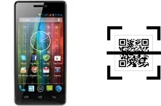 ¿Cómo leer códigos QR en un Prestigio MultiPhone 5450 Duo?