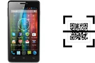 ¿Cómo leer códigos QR en un Prestigio MultiPhone 5500 Duo?