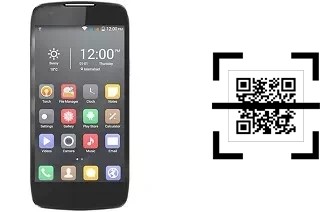 ¿Cómo leer códigos QR en un QMobile Linq X70?