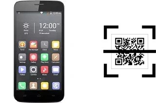 ¿Cómo leer códigos QR en un QMobile Linq X100?