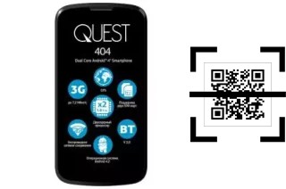 ¿Cómo leer códigos QR en un Qumo Quest 404?