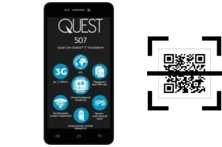 ¿Cómo leer códigos QR en un Qumo Quest 507?