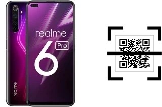 ¿Cómo leer códigos QR en un Realme 6 Pro?