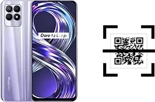 ¿Cómo leer códigos QR en un Realme 8i?