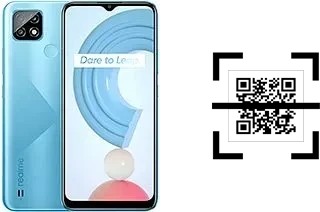 ¿Cómo leer códigos QR en un Realme C21?