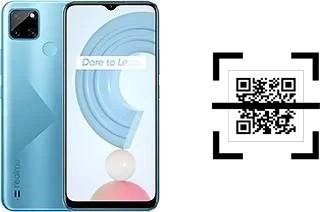 ¿Cómo leer códigos QR en un Realme C21Y?