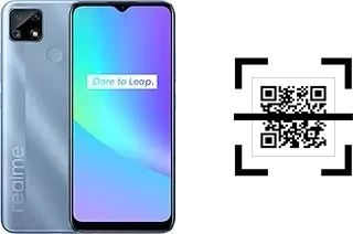 ¿Cómo leer códigos QR en un Realme C25?