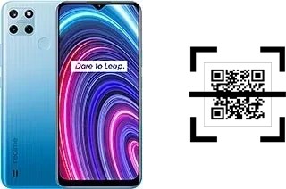 ¿Cómo leer códigos QR en un Realme C25Y?