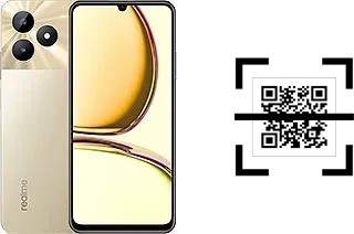 ¿Cómo leer códigos QR en un Realme C53 (India)?