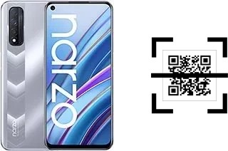 ¿Cómo leer códigos QR en un Realme Narzo 30?