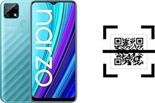 ¿Cómo leer códigos QR en un Realme Narzo 30A?