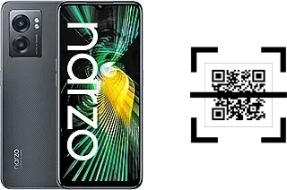 ¿Cómo leer códigos QR en un Realme Narzo 50 5G?