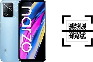 ¿Cómo leer códigos QR en un Realme Narzo 50A Prime?