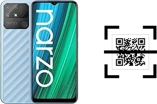 ¿Cómo leer códigos QR en un Realme Narzo 50A?