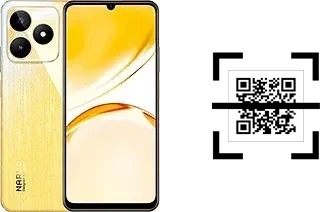 ¿Cómo leer códigos QR en un Realme Narzo N53?