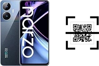 ¿Cómo leer códigos QR en un Realme narzo N55?