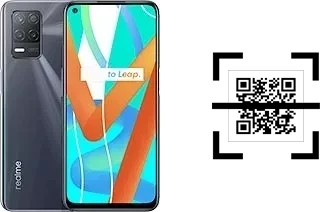 ¿Cómo leer códigos QR en un Realme V13 5G?