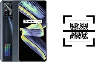 ¿Cómo leer códigos QR en un Realme X7 Max 5G?