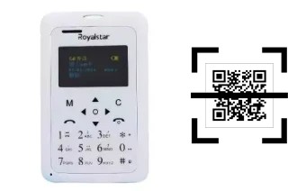 ¿Cómo leer códigos QR en un RoyalStar W102?