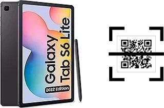 ¿Cómo leer códigos QR en un Samsung Galaxy Tab S6 Lite (2022)?