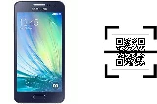 ¿Cómo leer códigos QR en un Samsung Galaxy A3 Duos?