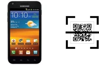 ¿Cómo leer códigos QR en un Samsung Galaxy S II Epic 4G Touch?