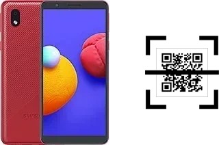 ¿Cómo leer códigos QR en un Samsung Galaxy M01 Core?