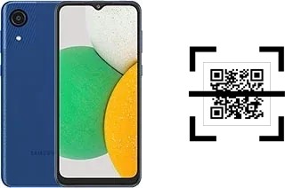 ¿Cómo leer códigos QR en un Samsung Galaxy A03 Core?