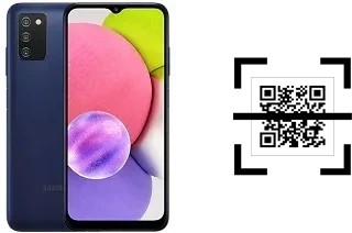 ¿Cómo leer códigos QR en un Samsung Galaxy A03s?