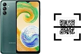 ¿Cómo leer códigos QR en un Samsung Galaxy A04s?