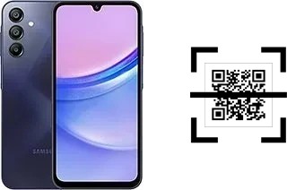 ¿Cómo leer códigos QR en un Samsung Galaxy A15?