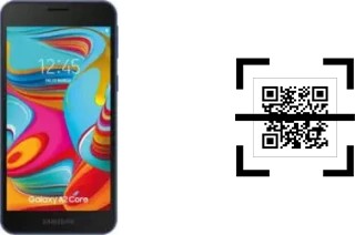 ¿Cómo leer códigos QR en un Samsung Galaxy A2 Core?