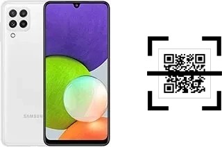 ¿Cómo leer códigos QR en un Samsung Galaxy A22?